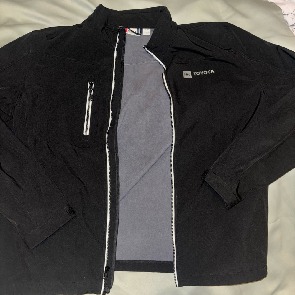 Fleece Lined Rain Jacket